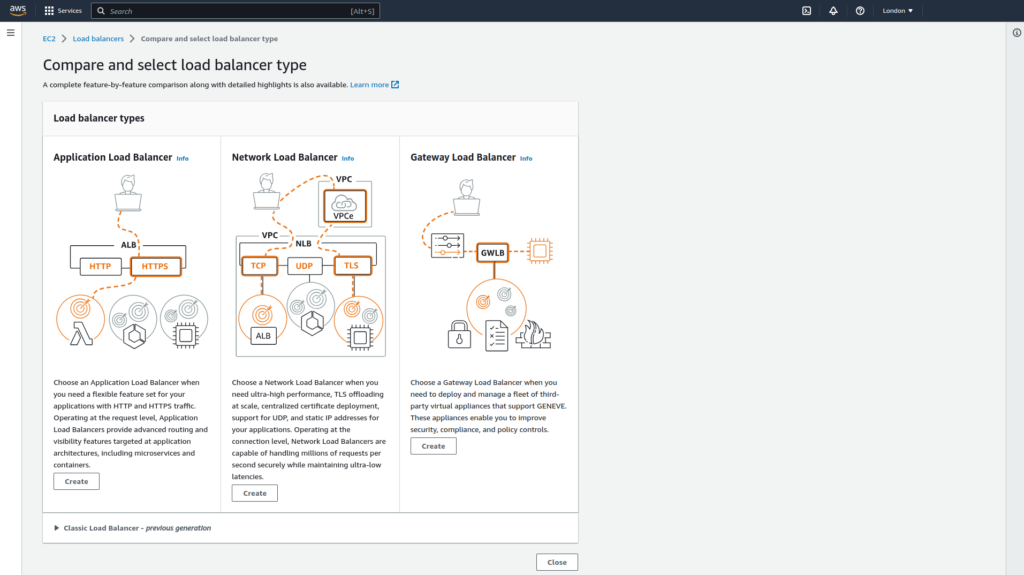 aws lb 1 1 1