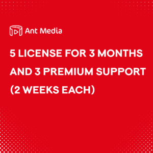 5 License for 3 months and 3 Premium Support (2 weeks each)
